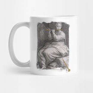 Euterpe With Flute Mug